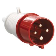 Вилка ССИ-024 3Р+РЕ 32А IP44 переносная